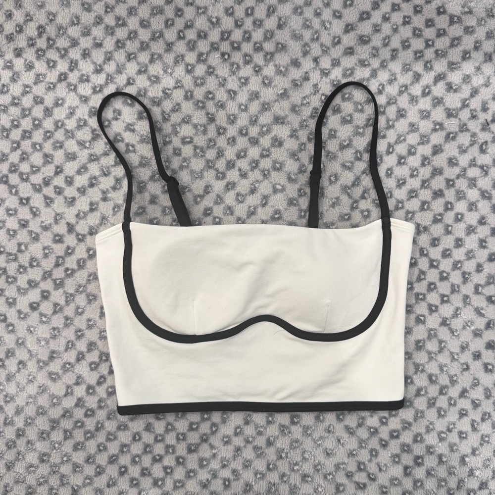 Alo White and Black Tank